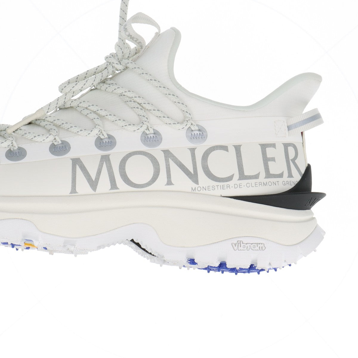 Moncler Trailgrip Lite 2 23AW Fabric Sneakers 42 Men Gr x White Vibram Sol Box  Bag