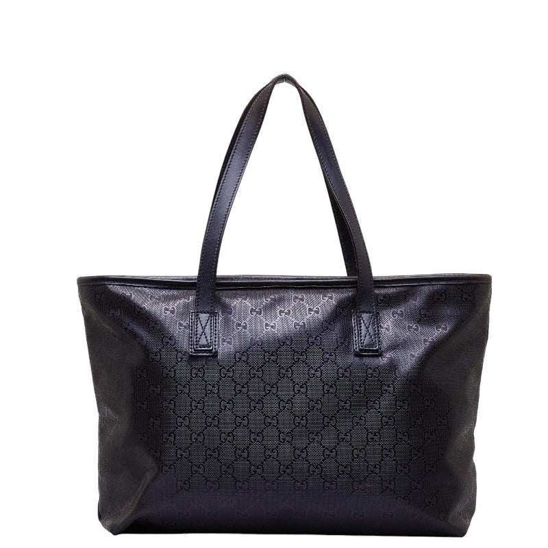 Gucci GG Printed Tote Bag Shoulder Bag 211137 Pearl PVC Leather  Gucci
