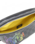 Louis Vuitton Damier Graphite Link Bum Bag N40276 S Bag