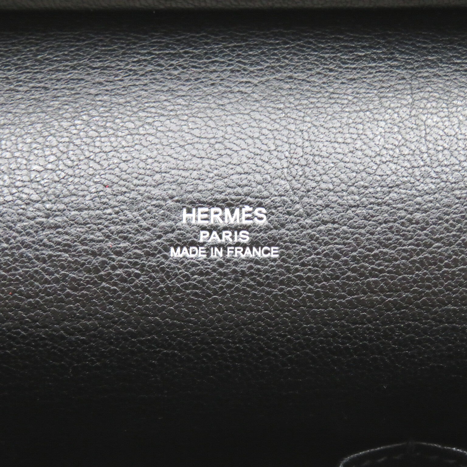 Hermes Hermes Zipsey 28 Shoulder Bag Leather Triumphant   Black