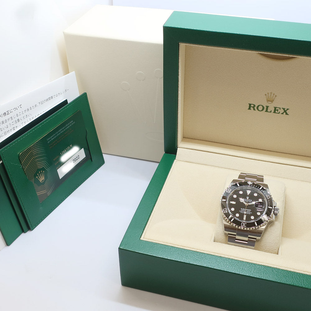 Rolex Submariner 126610LN Black Stainless SS 2022 Automatic
