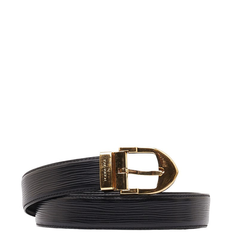 Louis Vuitton Epi Sanctuary Classic Belt Size 110/40 M6832 Noir Black Leather  Louis Vuitton