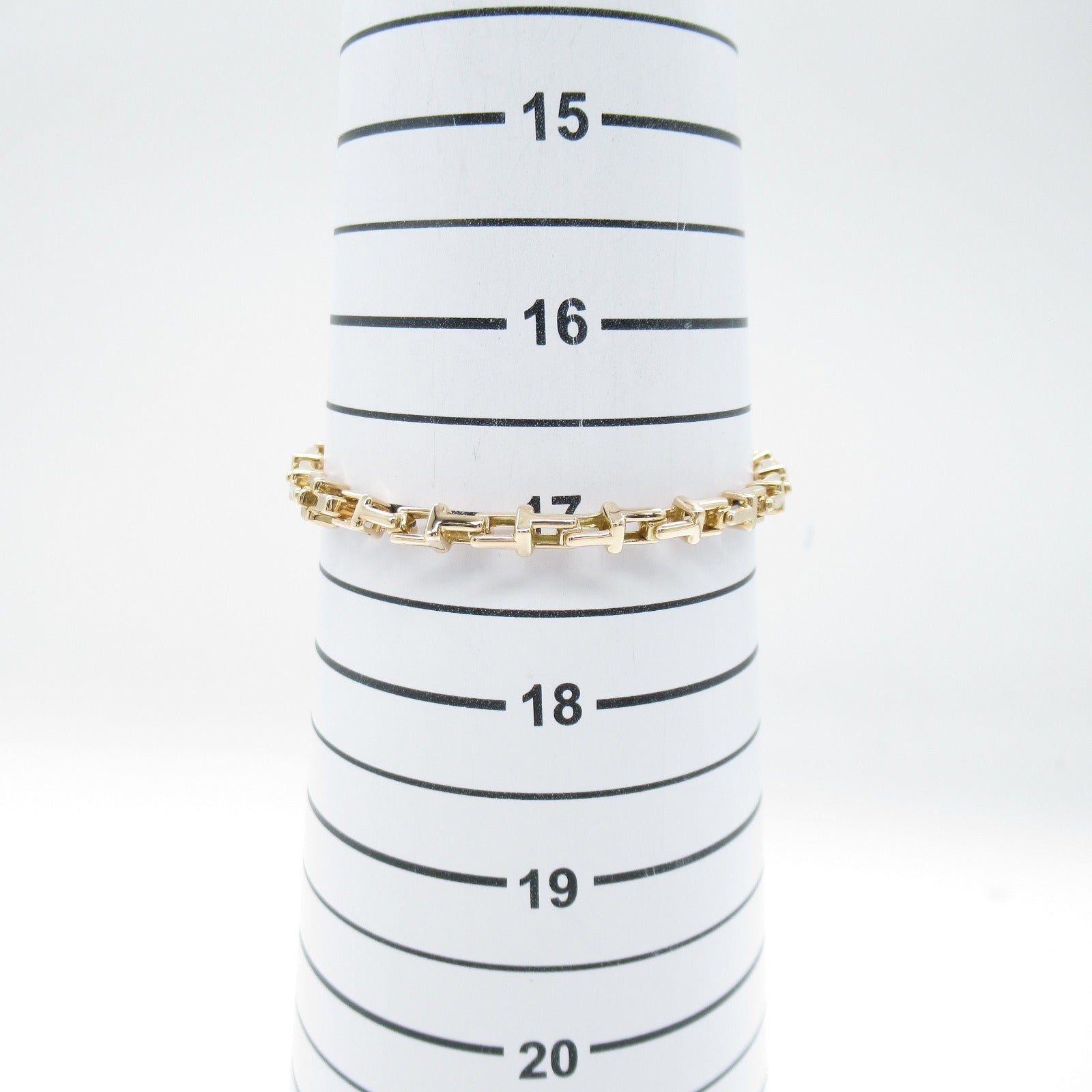 Tiffany TIFFANY&amp;CO TNARO Chain Bracelet Bracelet Accessories K18PG (Pink G)   Gold