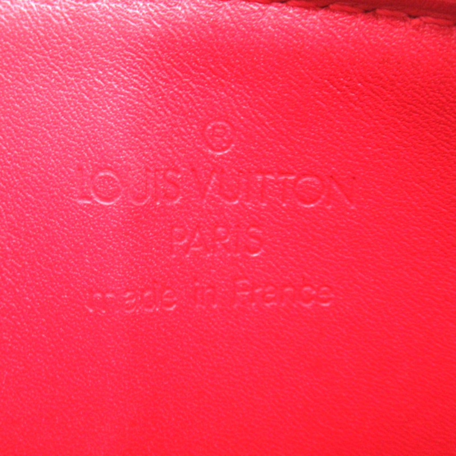 Louis Vuitton Louis Vuitton Lexington accessories bag PVC coating canvas Verny  Red M91132