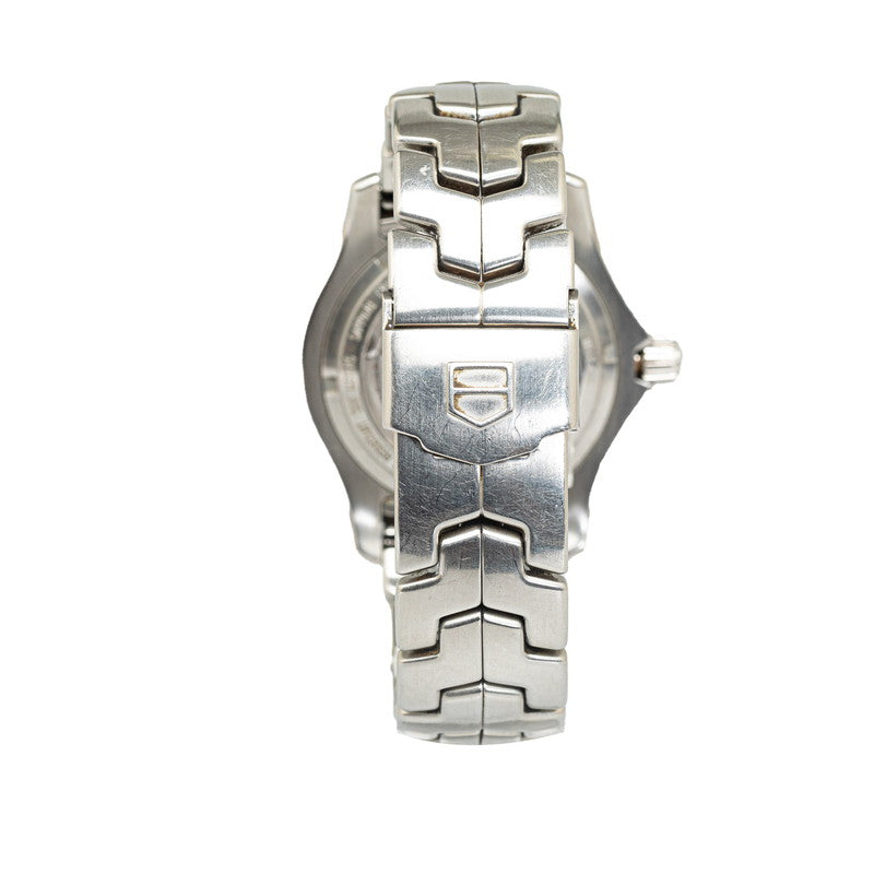 Tag Heuer Heuer Link Caliber 6 Date  WJF211B Automatic Rolling Silver Dial Stainless Steel Men TAG Heuer