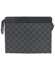 Louis Vuitton Damier Graphite Stand Pouch N64612 Bag