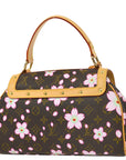 Louis Vuitton 2003 Monogram Cherry Blossom Sac Retro PM Handbag M92012