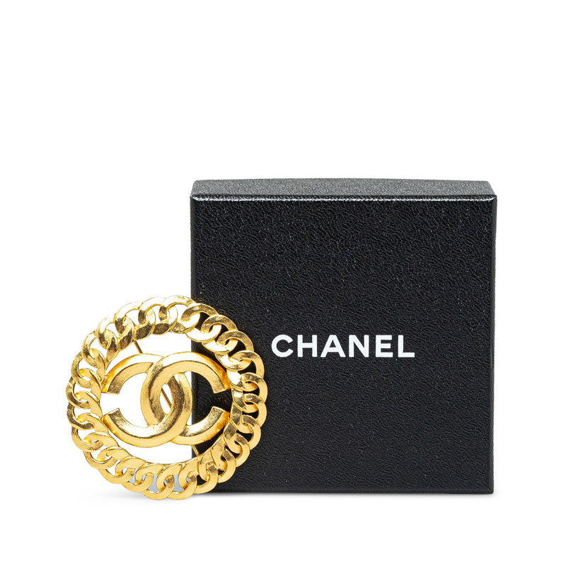 Chanel Vintage Chain Coco Brooch G   Chanel