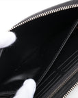 Louis Vuitton Taiga Zippy Dragon M69409 Black Round Zipper Wallet