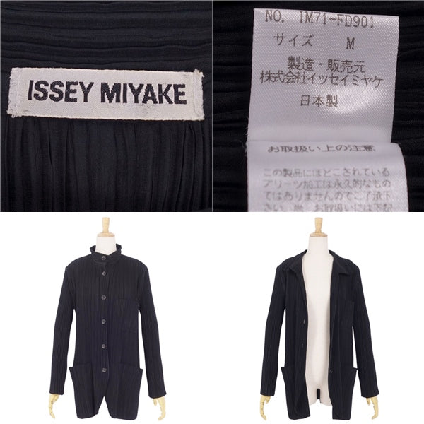 Issey Miyake JACKET STAND COLOR PRET WITHOUT LADY M BLACK PING  SHOPPING LORD