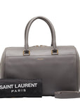 Classic Daphne 6 Mini Boston Shoulder Bag 2WAY 322049 Gr Leather  Saint Laurent