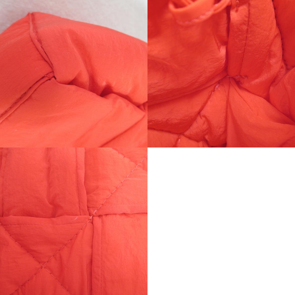BOTTEGA VENETA Padded Tech Shoulder Bag Nylon  Red 628951