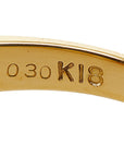 K18YG Yellow G Diamond 0.30ct Ring Ring  None. 12