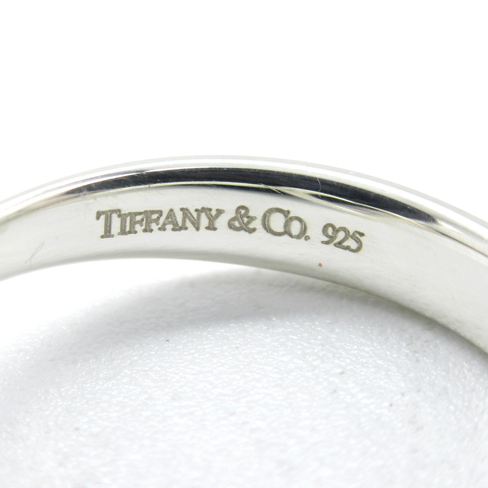 TIFFANY&amp;CO Open-Heart Ring Ring Ring Jewelry Silver 925  Silver