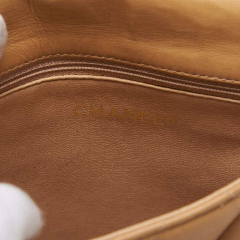 Chanel Matrasse  Strip Chain Shoulder  Beige  Shoulder Bag  Shoulder Bag Ladies Shoulder Bag Hybrid 【 Ship】【SS】 E-