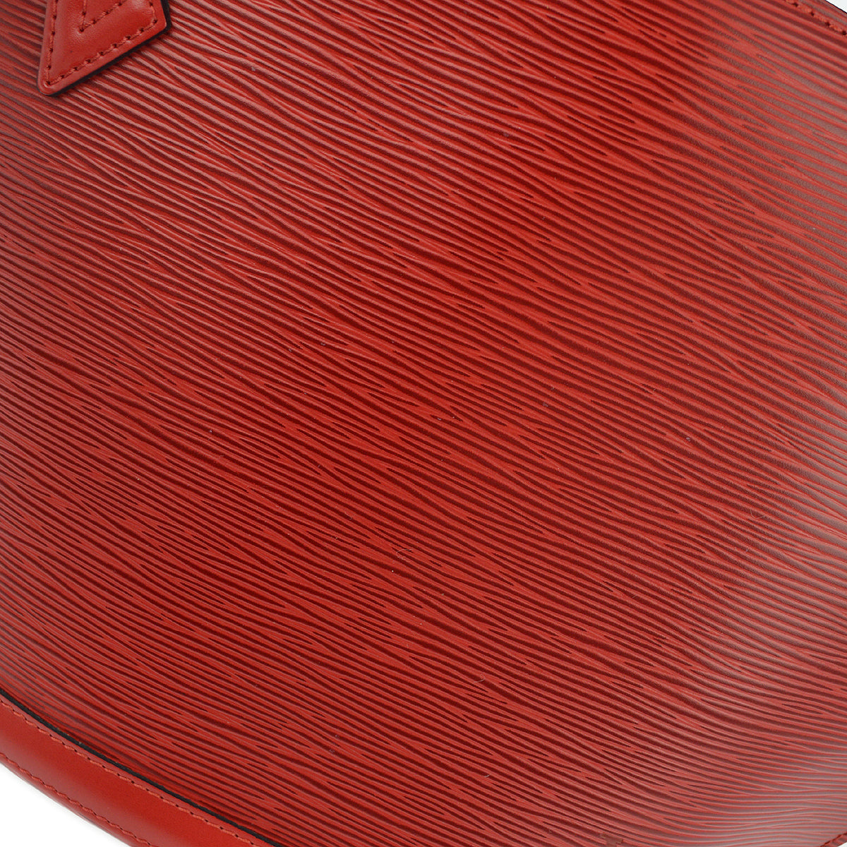 Louis Vuitton 1999 紅色 Epi Saint Jacques Poignee 長款托特包 M52337