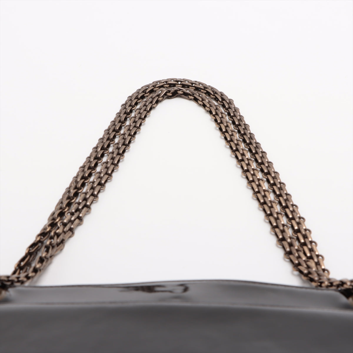 Chanel Coco Patent Leather Chaintot Bag Black G  6th