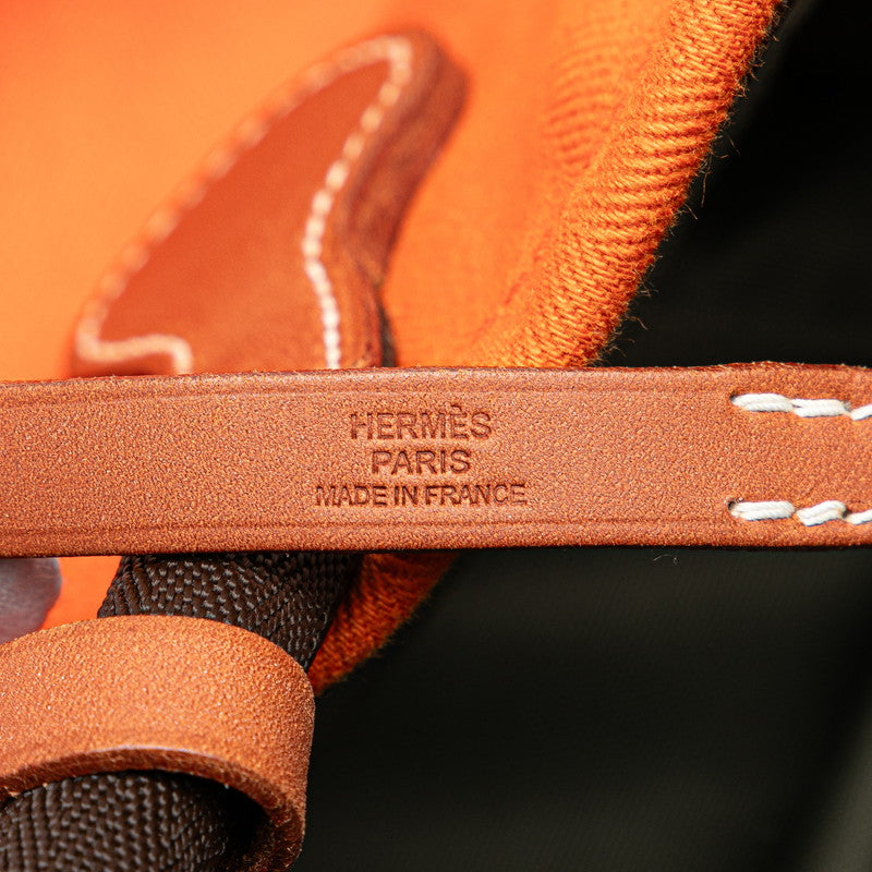 Hermes Fortune de Cavalry Boston Bag 2WAY Orange hedron  Hermes