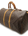 LOUIS VUITTON Louis Vuitton Monogram Keepall 55 Boston Bag Travel Bag M41424