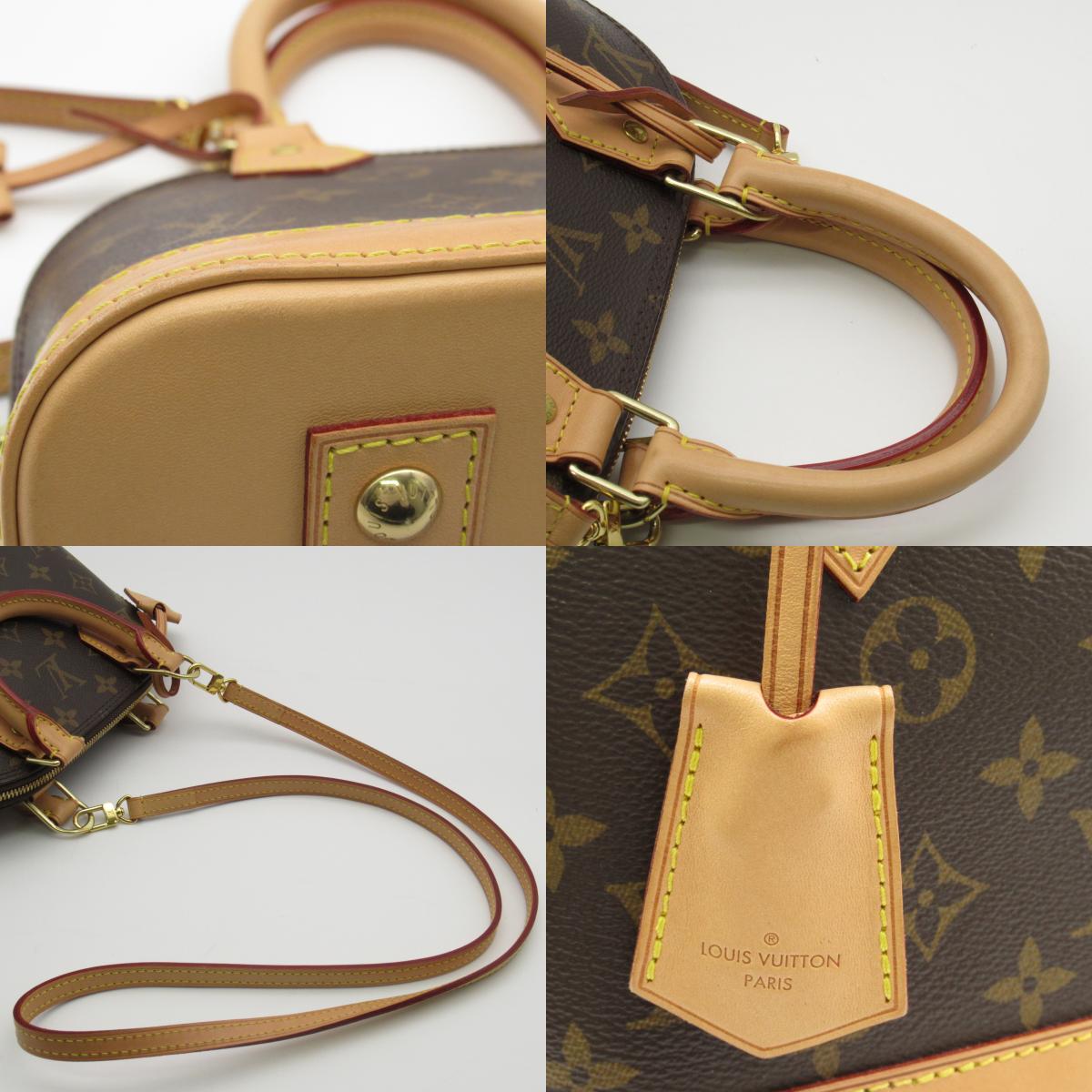 Louis Vuitton ALMA BB Shoulder Bag Shoulder Bag PVC Coated Canvas Monogram  Brown M46990