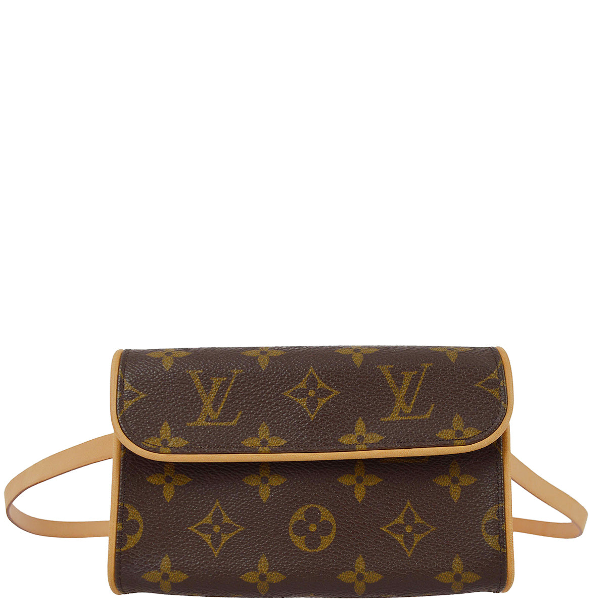 Louis Vuitton 2001 Monogram Pochette Florentine Belt Bum Bag 