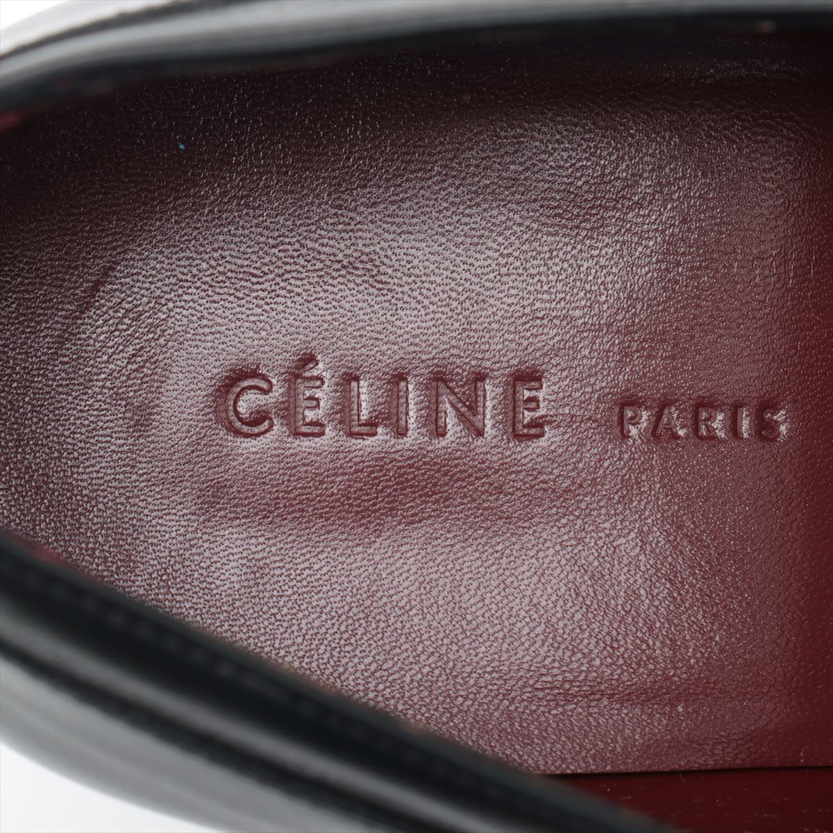 Celine Five-Year Leather  39  Black Tassel