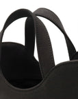 BALENCIAGA VALENCIAGA WAVE XS Wave Handbag Bucket Bag Mini Bag 2WAY Shoulder Bag Canvas Black 619979