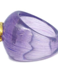 Chanel Ring Purple 