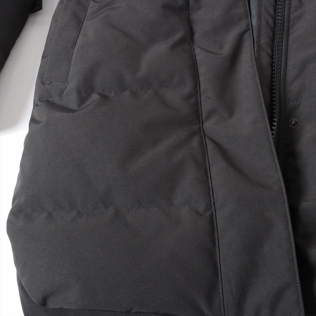 Canadian Goose Cotton  Polyester × Nylon Down Jacket S/P  Black 3817LB BENNETT PARKA s Removable