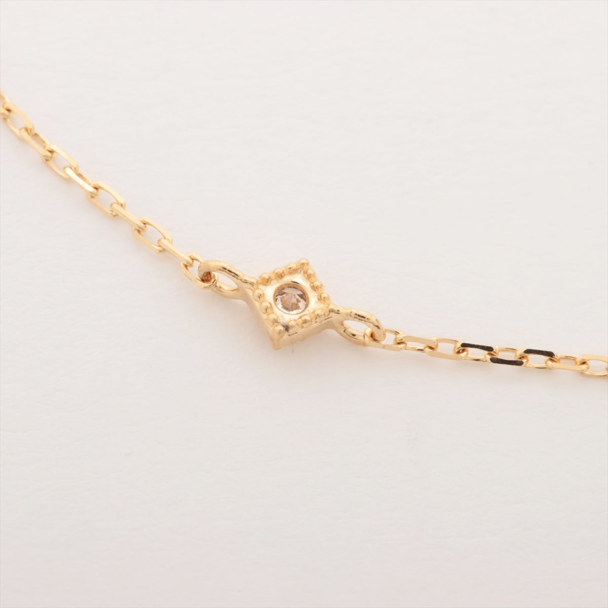 Agat Diamond Bracelet K18 (YG) 0.6g 0.04 10164114083