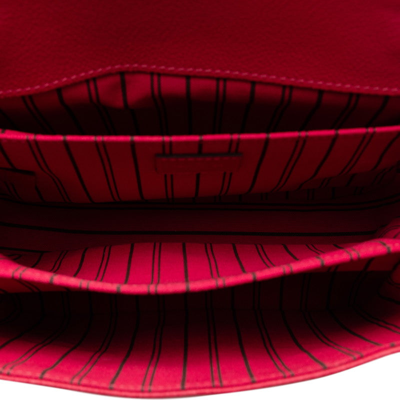 Louis Vuitton Monogram Emplant Poschet Metis MM Handbag Shoulder Bag 2WAY M44291 Pink   Louis Vuitton
