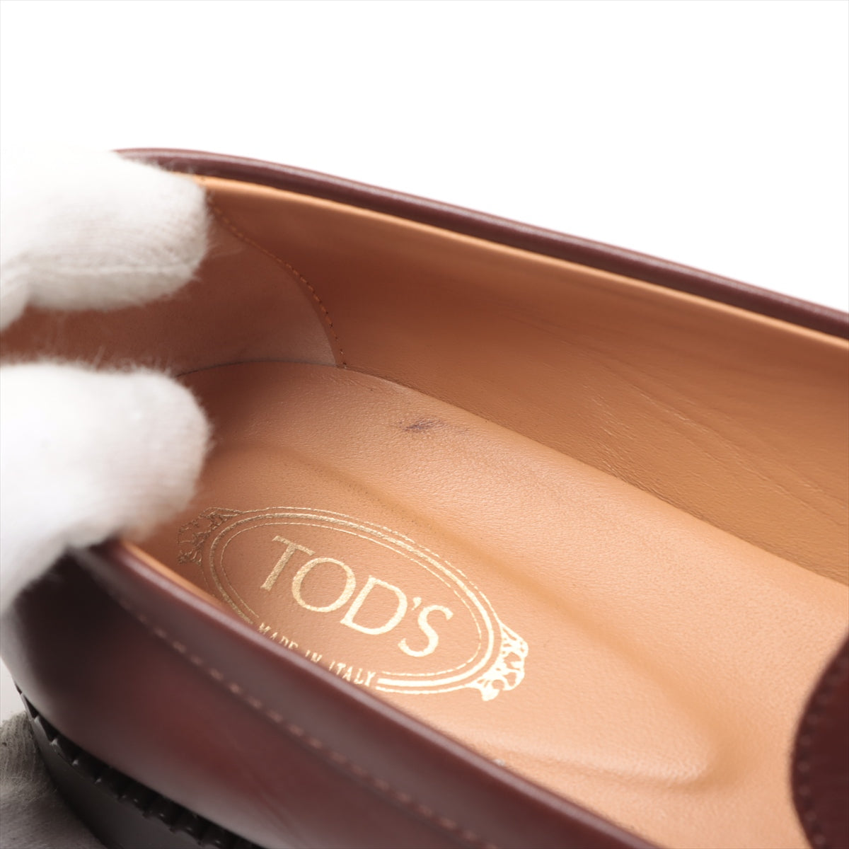 Todds Kate Leather  38 1/2  Brown