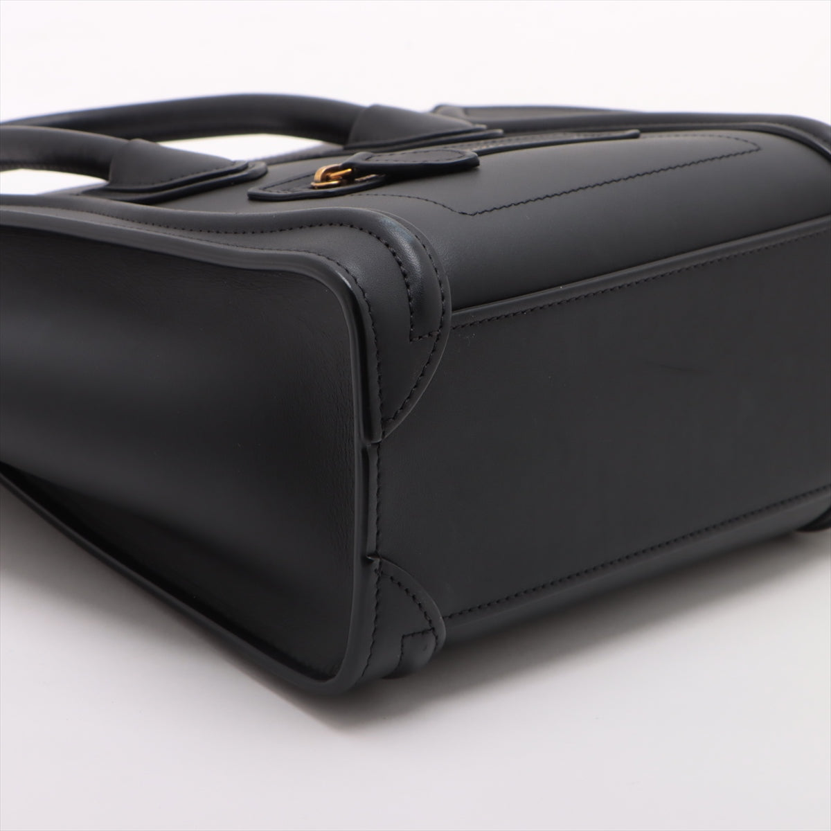 Celine Luggage Nano per Leather 2WAY 手提包 黑色瀉湖