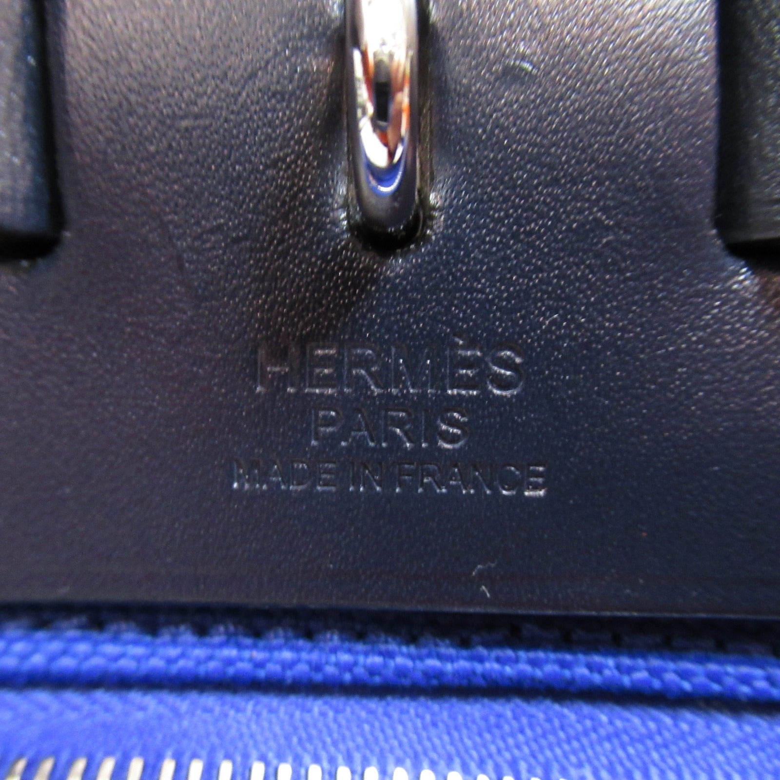 Hermes Hermes Yale Bag  PM Shoulder Bag Shoulder Bag Canvas Military  Blue 068675CK