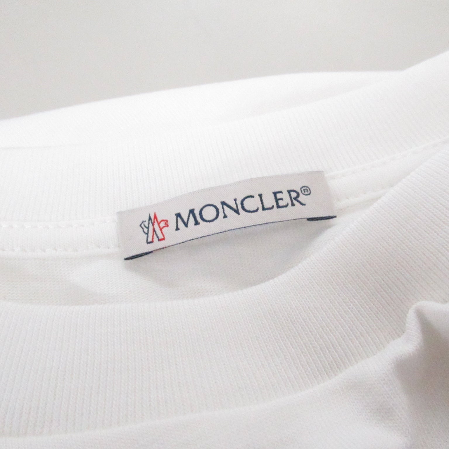 Moncler MONCLER  Half-Hand   Tops Cotton  White 8C00006829HP037S