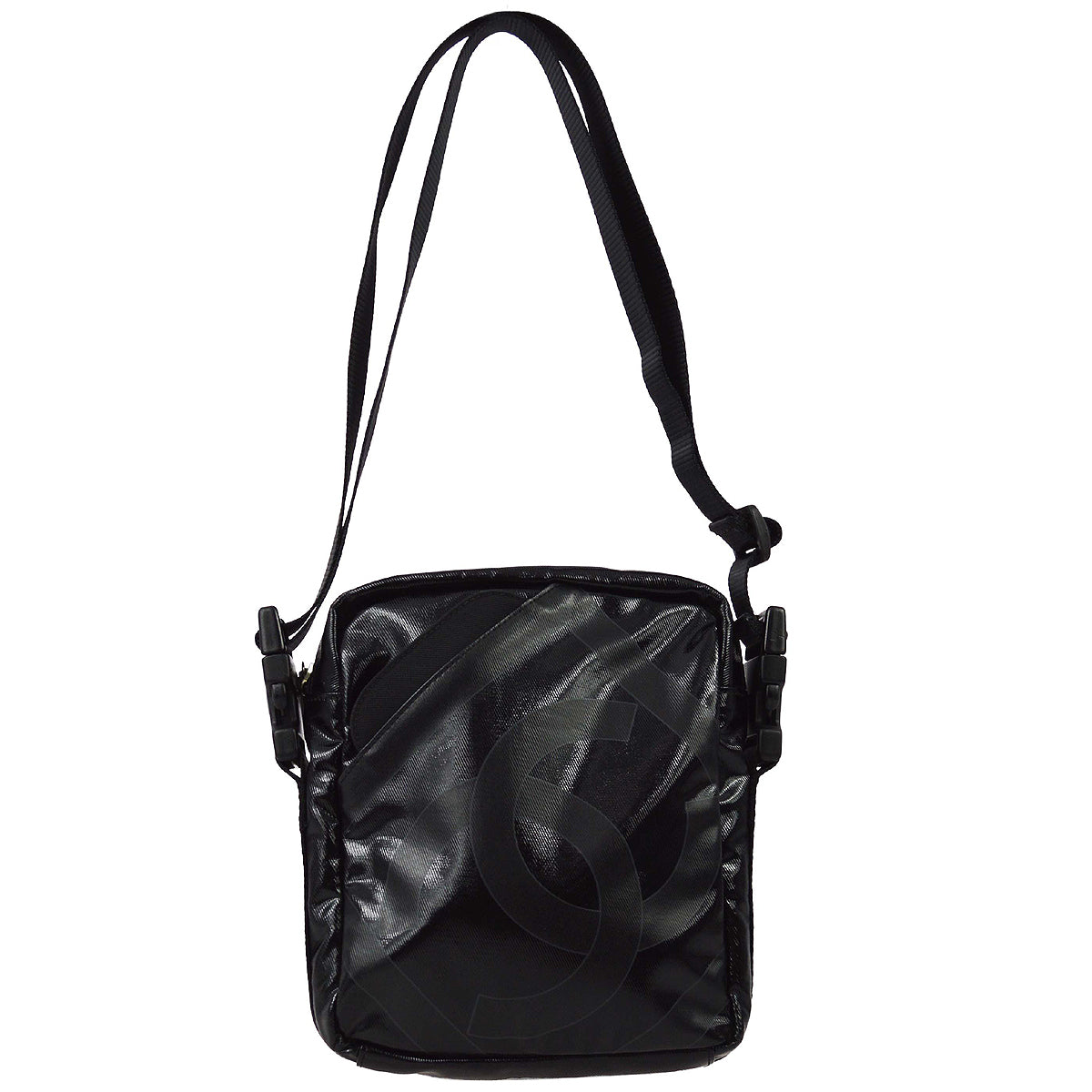 Chanel 2006-2008 Black Sport Line Shoulder Bag