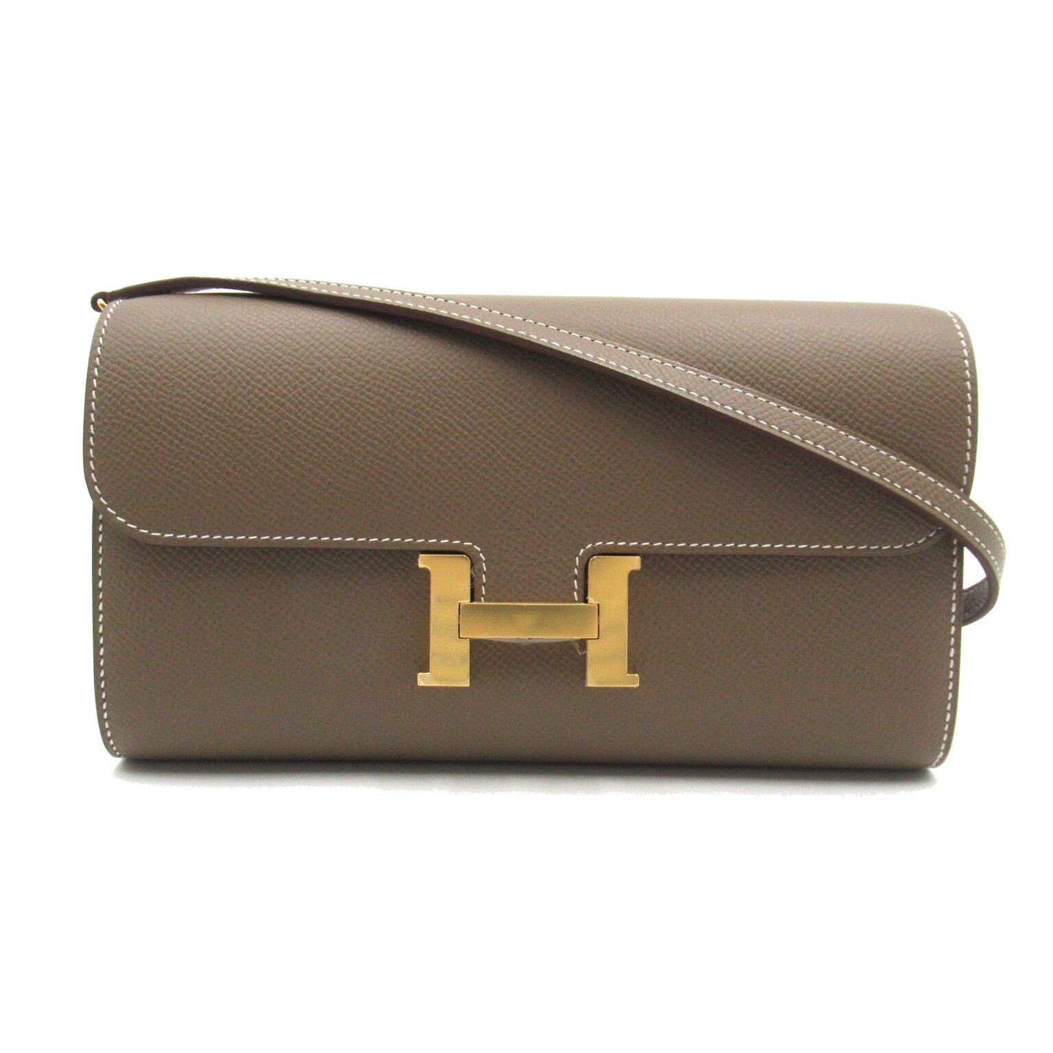 Hermes Hermes Constance Stoogor Shoulder Bag Leather Epsom  Gr System