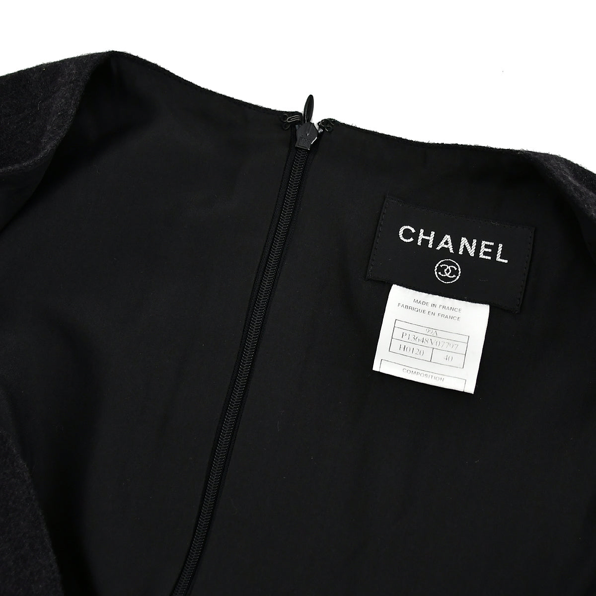 Chanel Dress Dark Gray 99A 