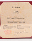 Cartier Etansel Ducati Half-Ethanity Diamond Ring Pt950 2.3g 0.19 D VVS2 EX FB CRN4744249