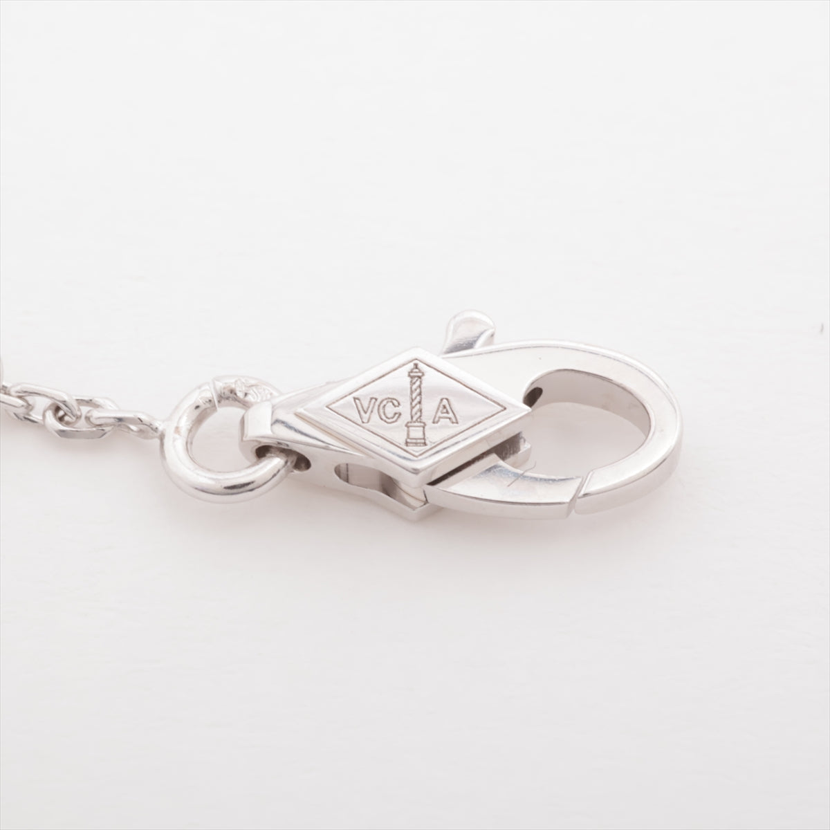 Van_Cleef &amp; Arpels Mini Diamond Bracelet 750 (WG) 2.2g