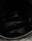 Chanel Coco Tucson Chain Shoulder Bag Black G   CHANEL