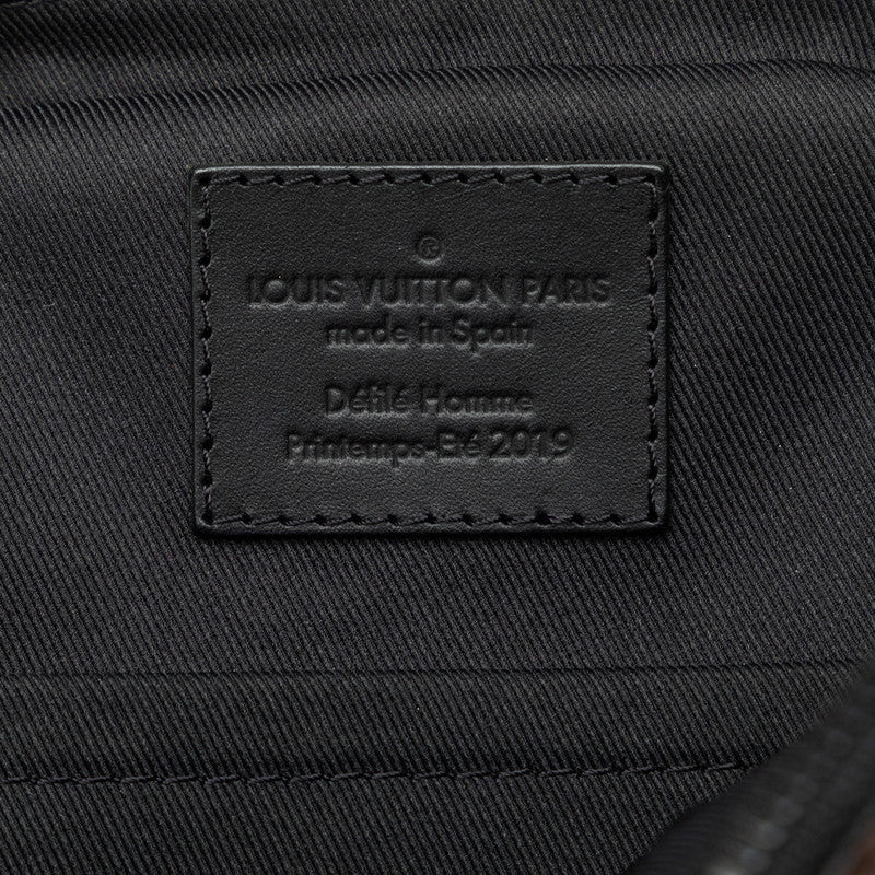 Louis Vuitton Monogram Solar R Unit Side Bag Shoulder Bag Body Bag 2WAY M44477 Brown Black PVC Leather  Louis Vuitton