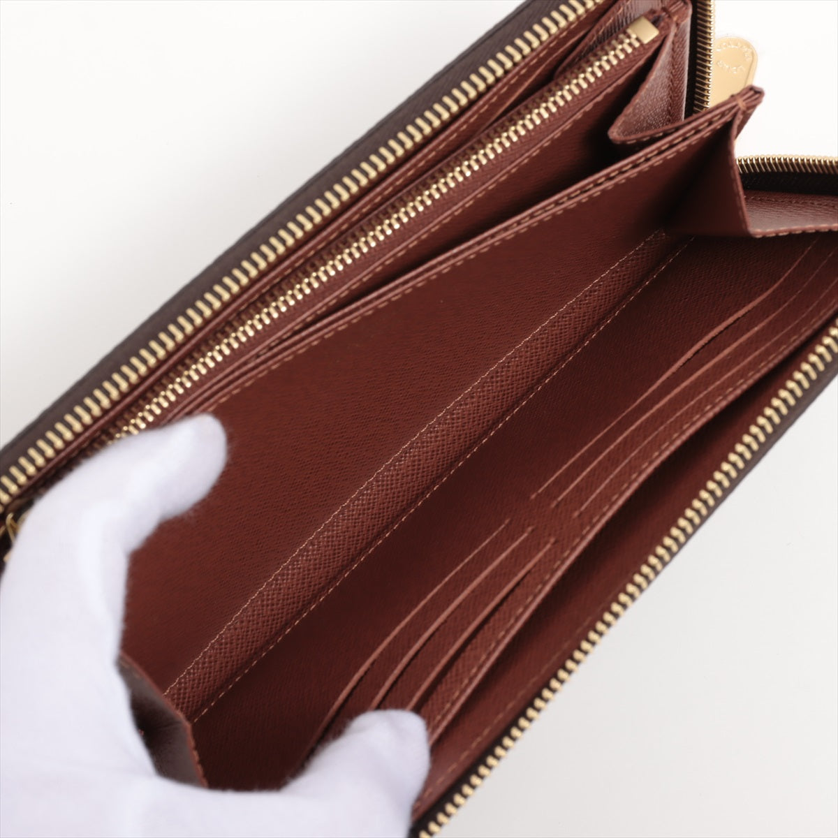 Louis Vuitton monogram zipper wallet M42616 round zipper wallet  reaction    store