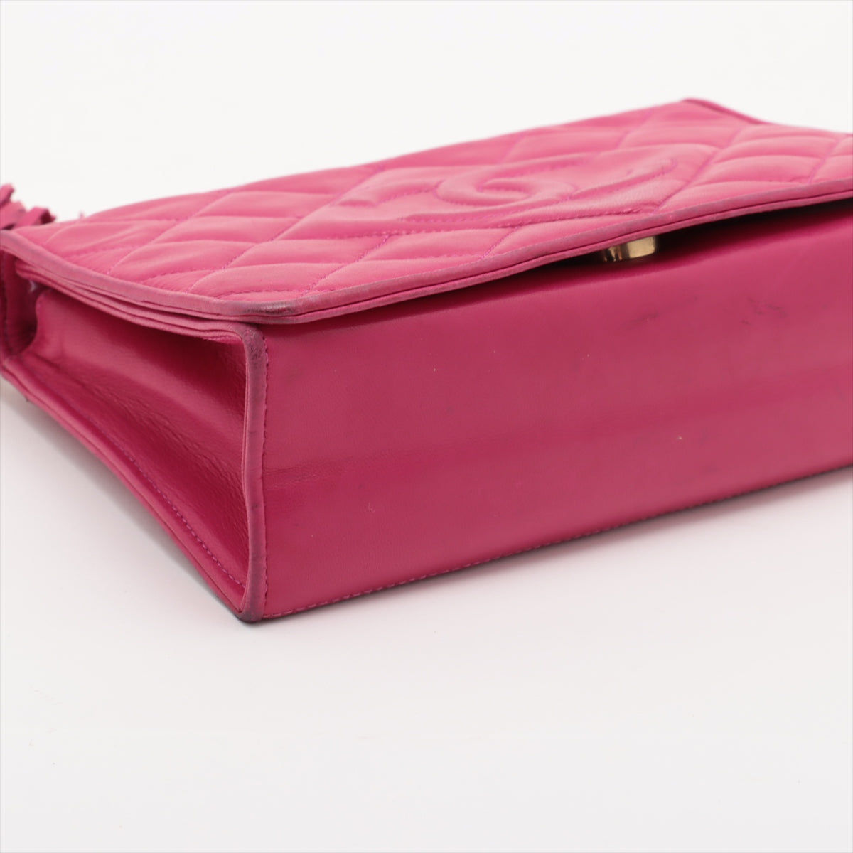 Chanel Matrasse in Chain Shoulder Bag Pink G  1st