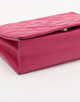 Chanel Matrasse in Chain Shoulder Bag Pink G  1st
