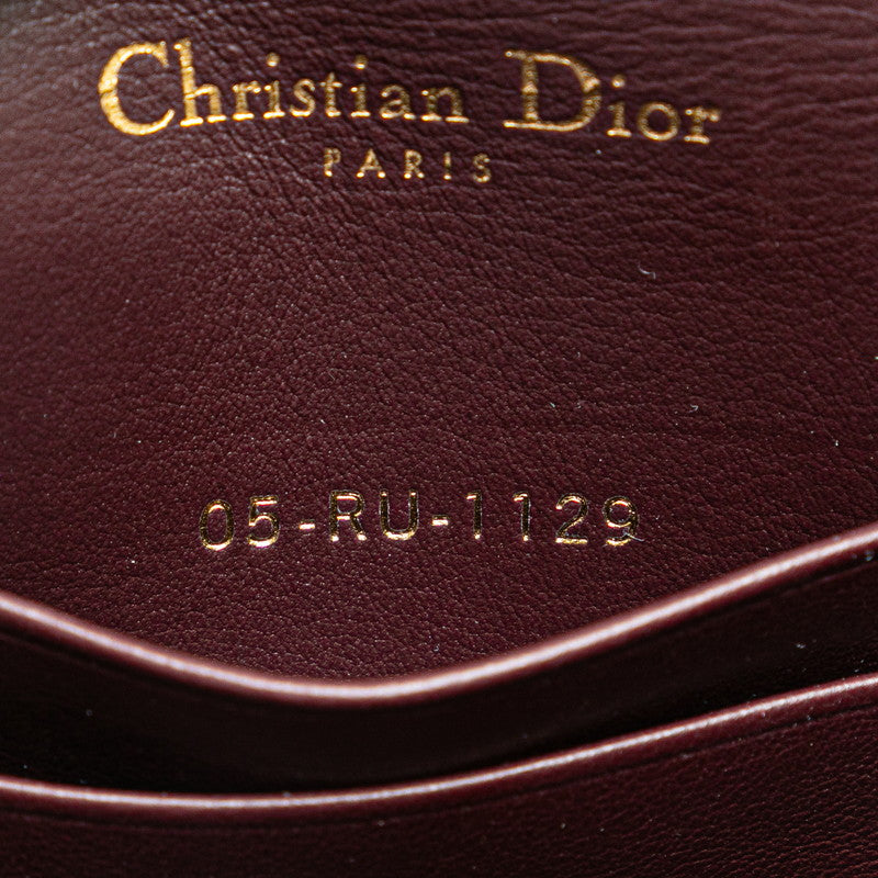 Dior Trotter Saddle Sder Waist Bag Bordeaux Wine Red Canvas Leather  Dior