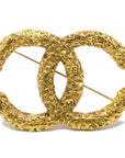 Chanel Gold CC Brooch Pin 03A