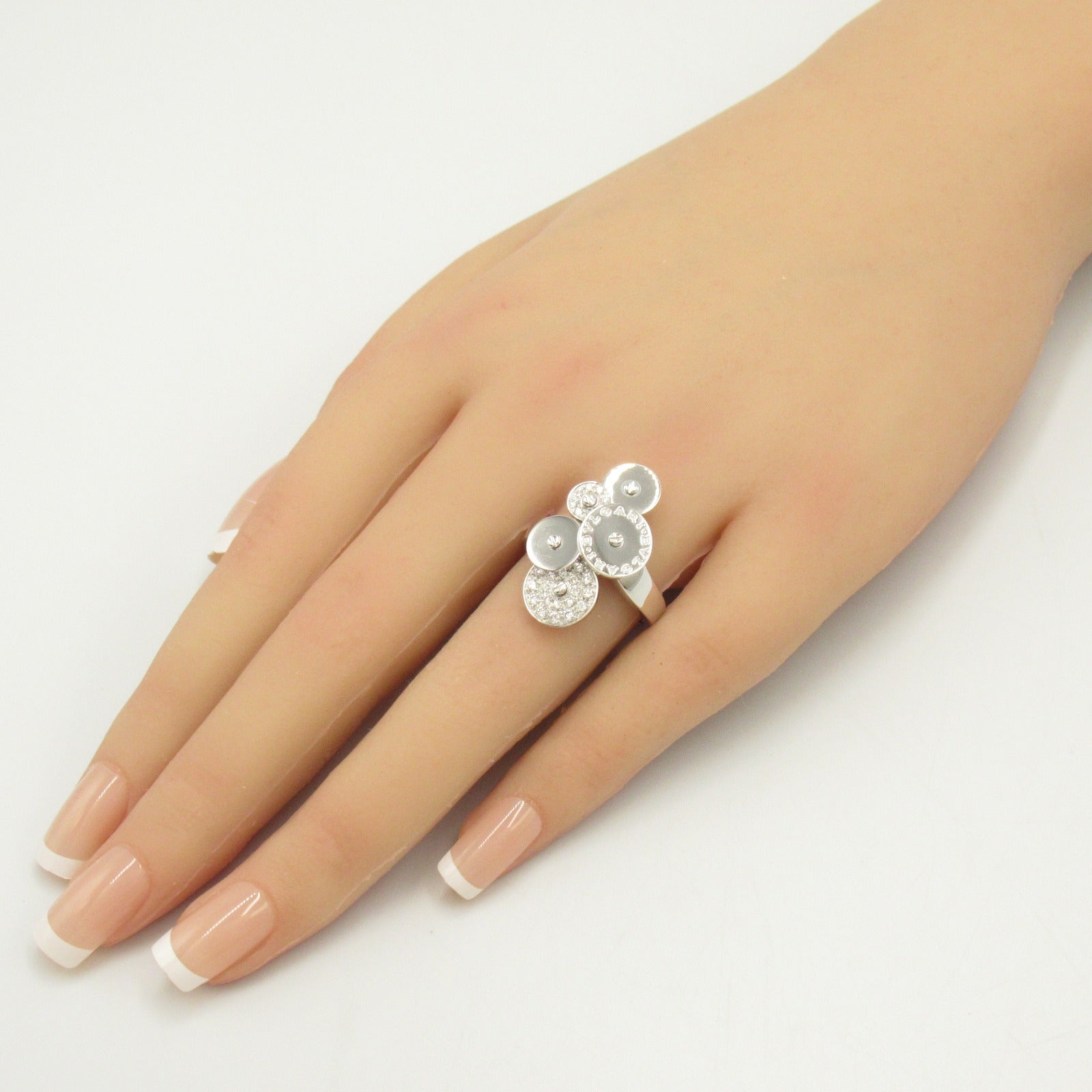 Bulgari BVLGARI Cyc Diamond Ring Ring and Ring Jewelry K18WG (White G) Diamond  Clearance