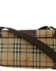 Burberry Beige House Check Shoulder Bag