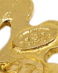 Chanel Flower Earrings Clip-On Gold 94P